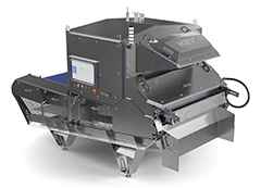 =Key Technology's COMPASS belt-fed optical sorter